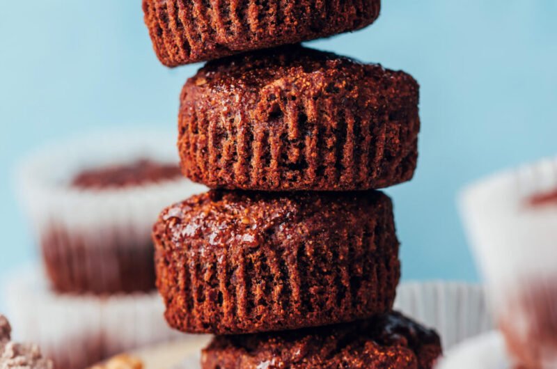 1-Bowl Banana Buckwheat Muffins