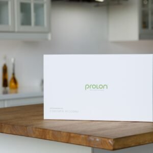 Prolon Next Gen fasting boxes and daily meal packets arranged for 5‑day program.