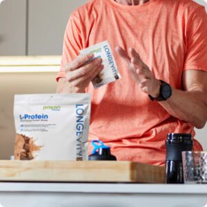 Clinically proven Longevity Nutrition Kit designed for healthy aging support